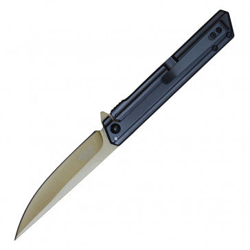 Wartech SlimLine - Black Handle with Gold Blade