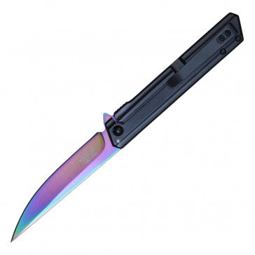 Wartech Black Handle Rainbow Blade SlimLine