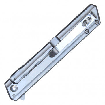Wartech Silver Handle Silver Blade Pocket Knife