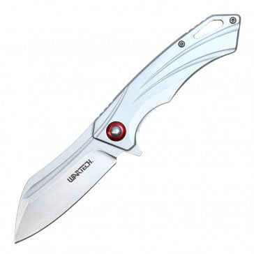 Wartech Silver Handle - Red Detailing
